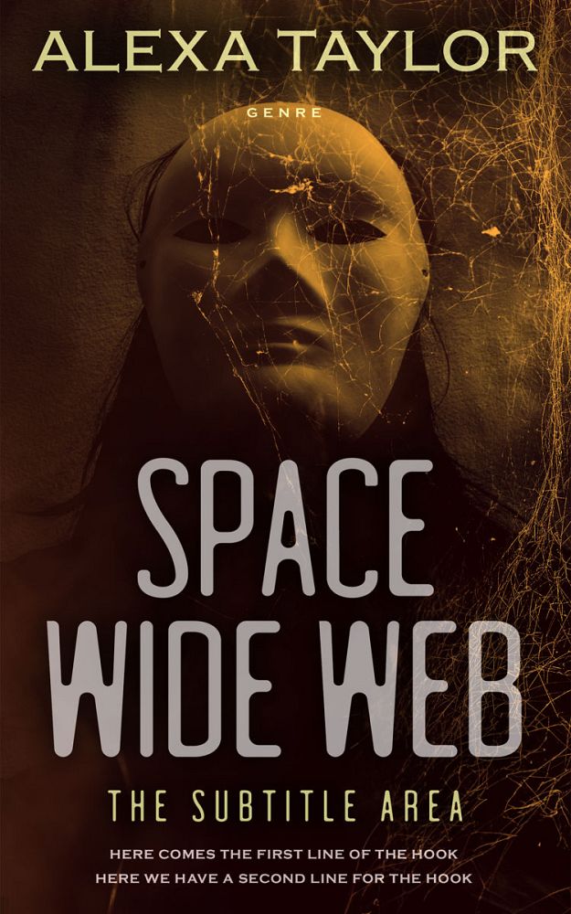 Front view of Crowshead #28971 - Premade Horror Book Cover | BookCoverZone