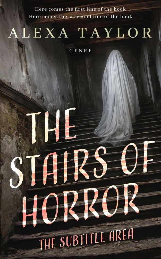 Front view of Zeus #29095 - Premade Horror Book Cover | BookCoverZone