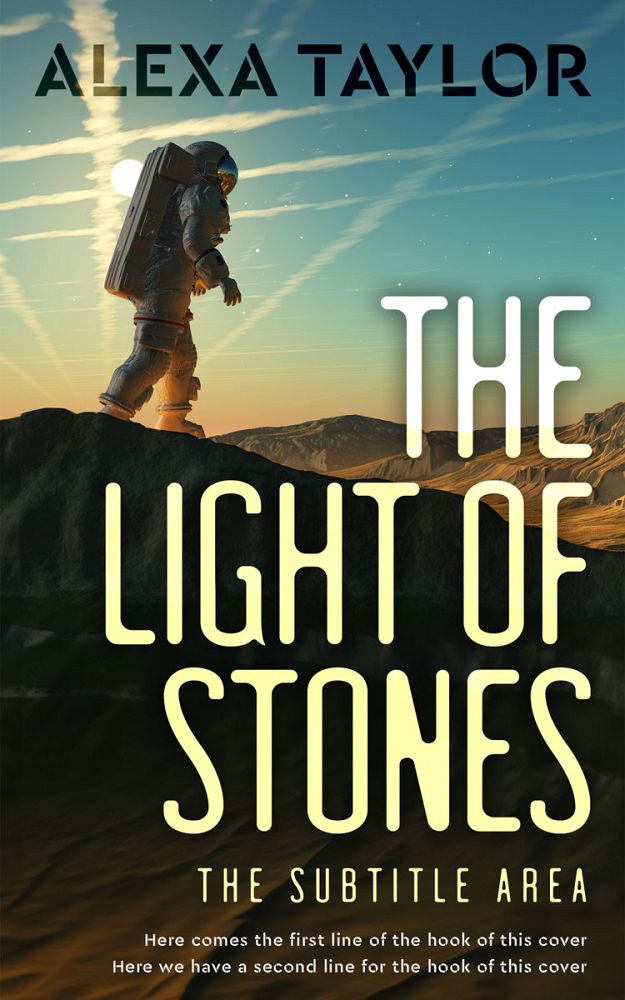Front view of Sapling #29109 - Premade Science Fiction Book Cover | BookCoverZone