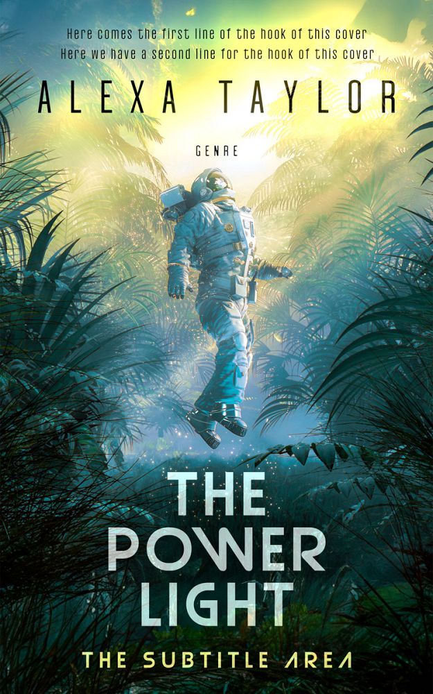 Front view of Sapling #29126 - Premade Science Fiction Book Cover | BookCoverZone