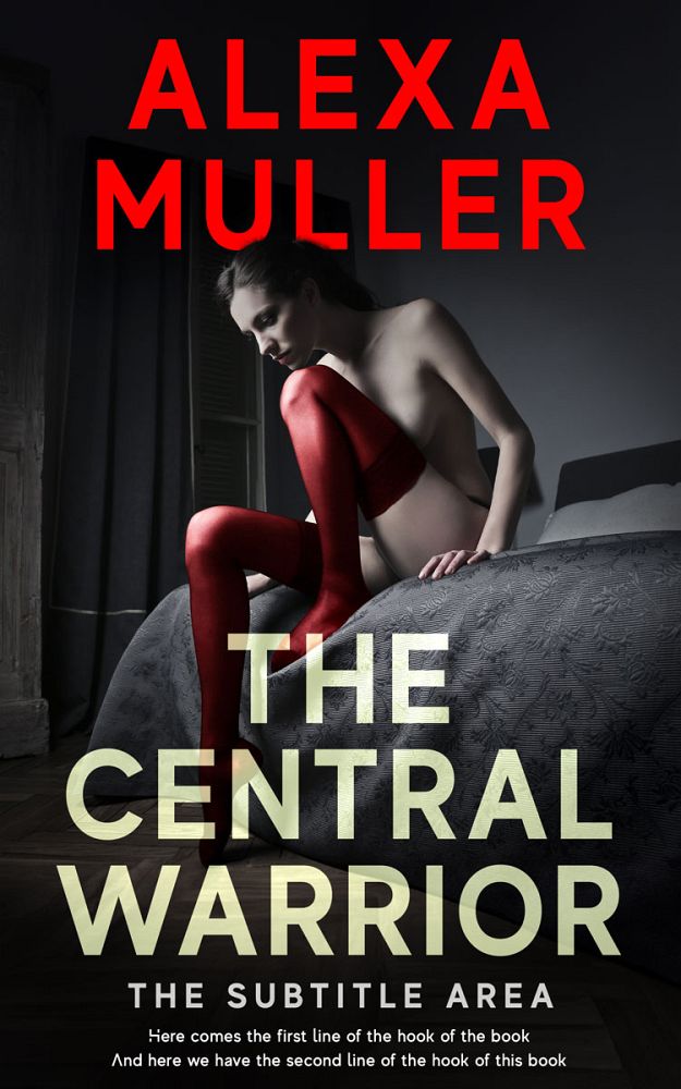 Front view of Thunder #29155 - Premade Erotica Book Cover | BookCoverZone