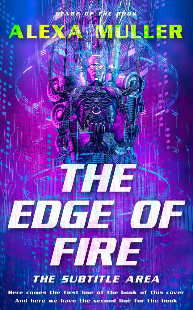 Front view of Governor Bay #29202 - Premade Science Fiction Book Cover | BookCoverZone