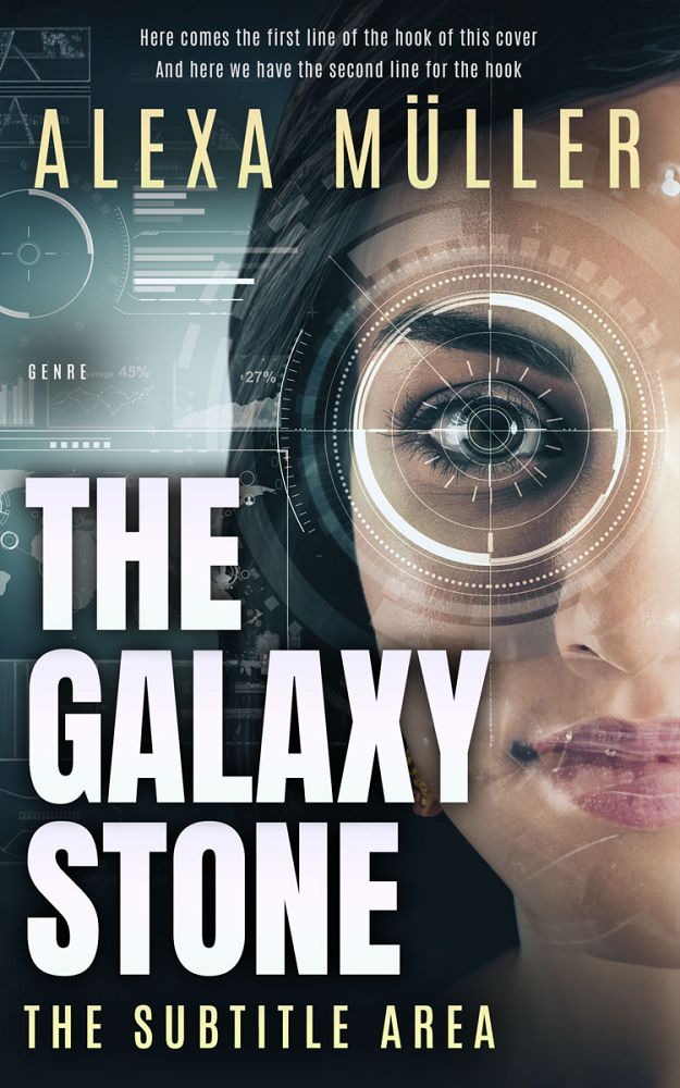 Front view of Pearl Bush #29261 - Premade Science Fiction Book Cover | BookCoverZone