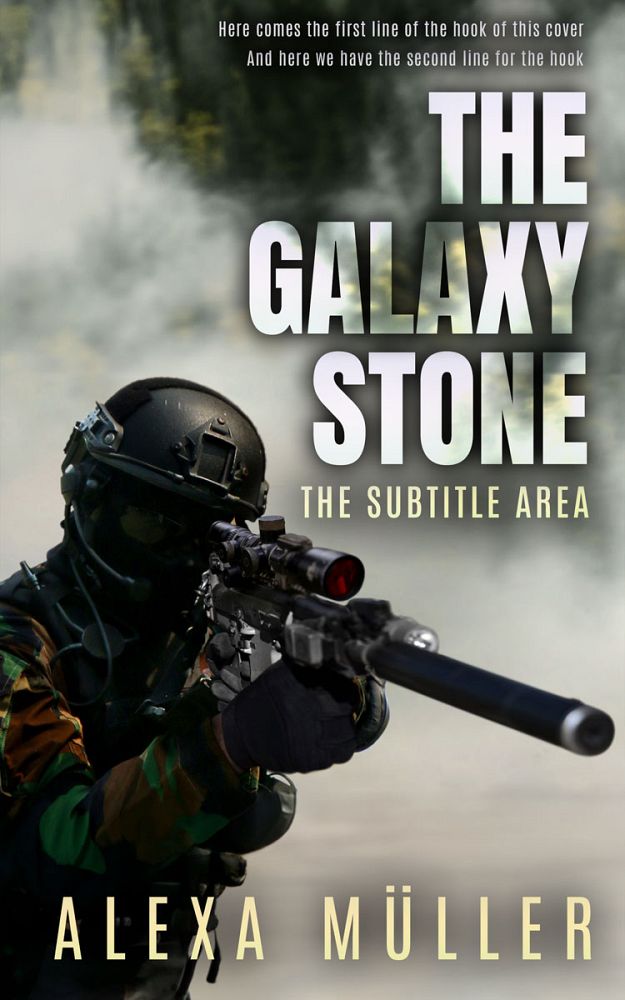 Front view of Heavy Metal #29264 - Premade Action & Adventure Book Cover | BookCoverZone