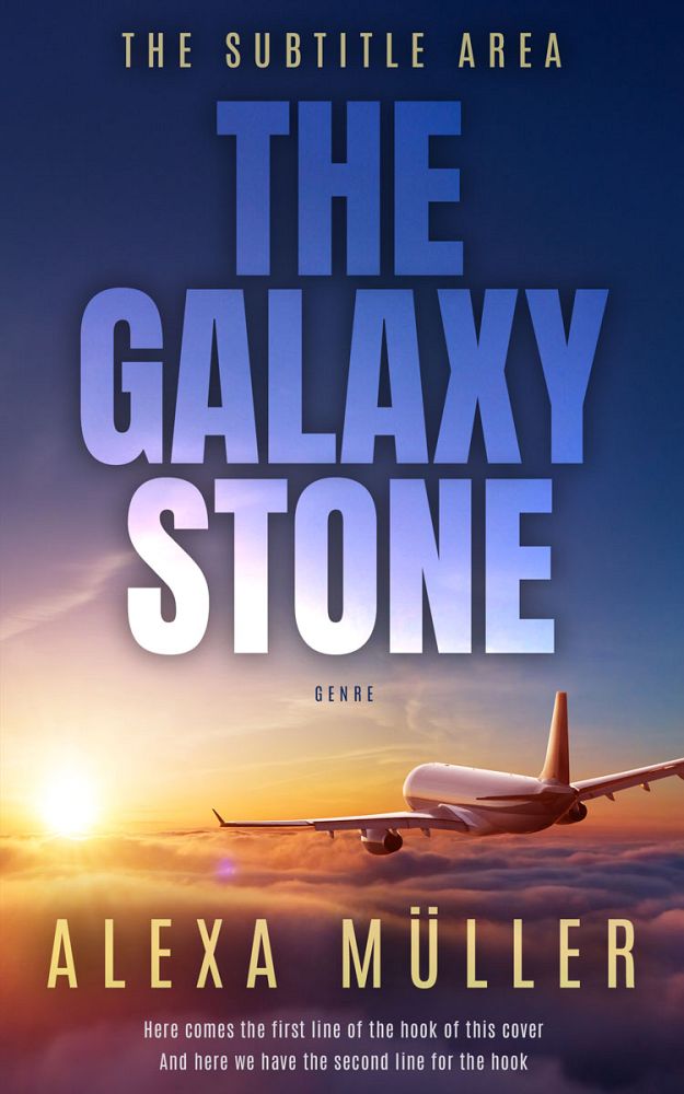 Front view of Rhino #29266 - Premade Action & Adventure Book Cover | BookCoverZone