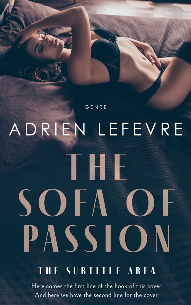 Front view of Te Papa Green #29305 - Premade Erotica Book Cover | BookCoverZone