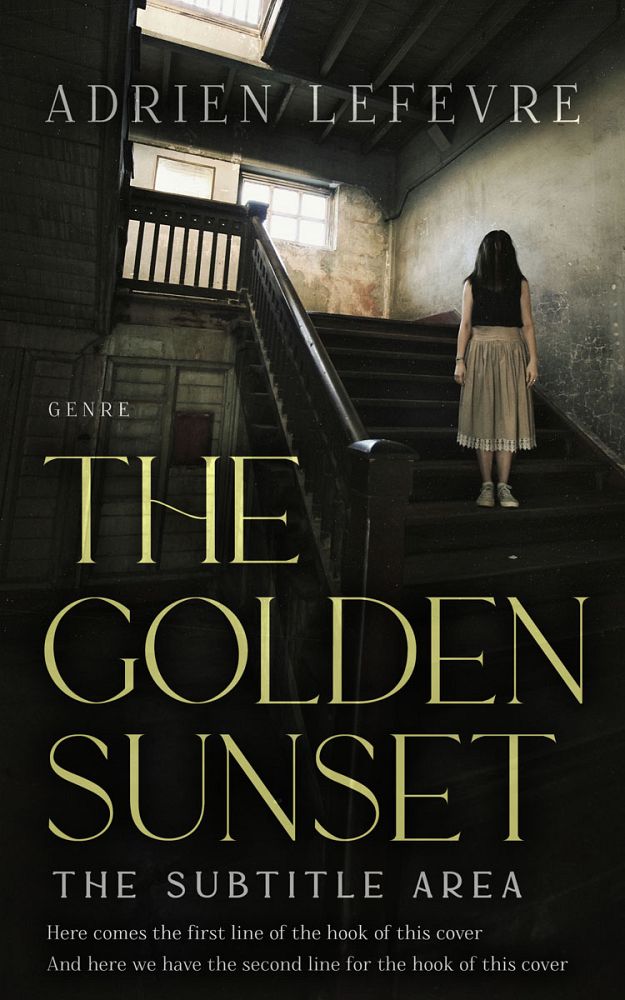 Front view of Rangoon Green #29462 - Premade Horror Book Cover | BookCoverZone