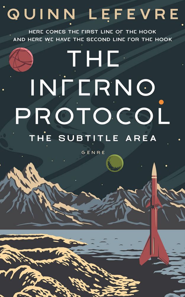 Front view of Outer Space #29560 - Premade Science Fiction Book Cover | BookCoverZone