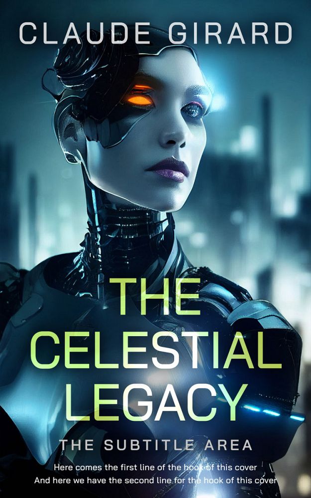 Front view of Firefly #29638 - Premade Science Fiction Book Cover | BookCoverZone