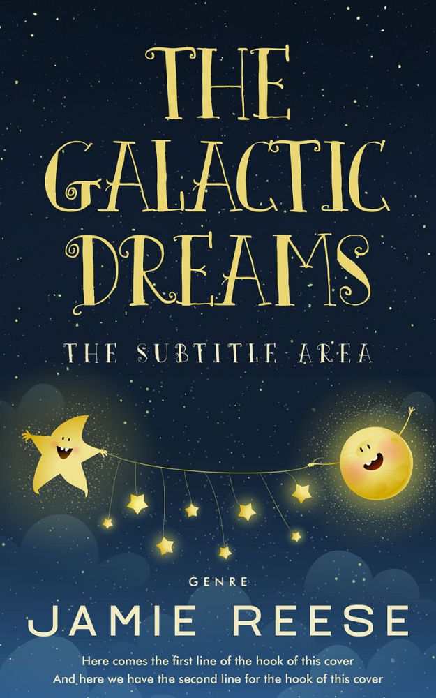 Front view of Big Stone #29658 - Premade Children Book Cover | BookCoverZone
