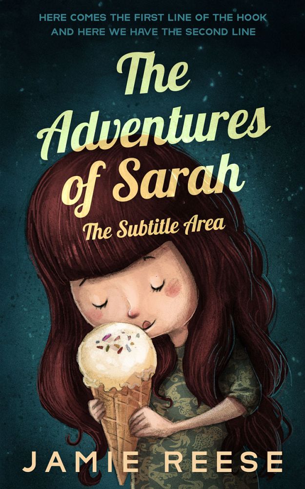 Front view of Brandy #29681 - Premade Children Book Cover | BookCoverZone