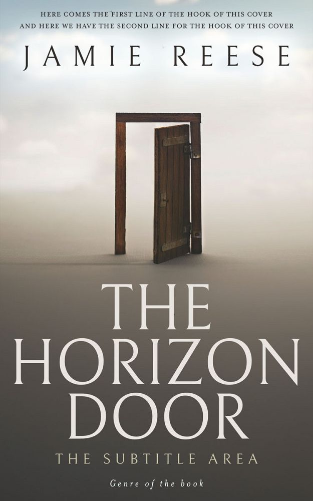 Front view of Quill Gray #29694 - Premade Surreal Book Cover | BookCoverZone