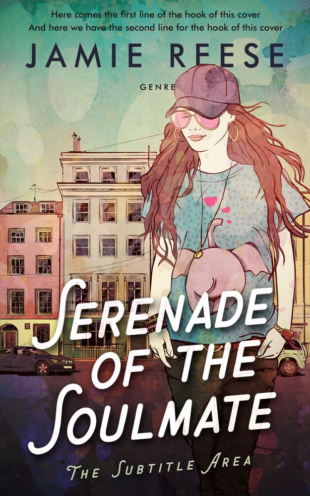 Front view of Bison Hide #29746 - Premade Teen & Young Adult Book Cover | BookCoverZone