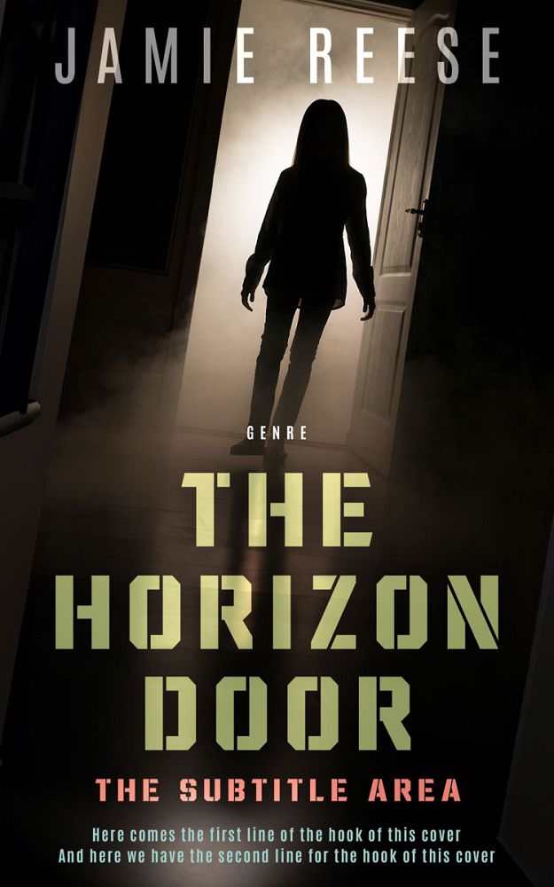 Front view of Heathered Gray #29770 - Premade Mystery & Thriller & Suspense Book Cover | BookCoverZone