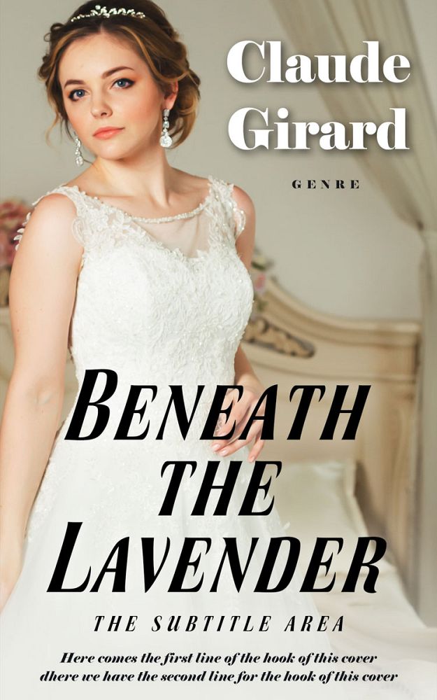 Front view of Heathered Gray #29783 - Premade Romance Book Cover | BookCoverZone