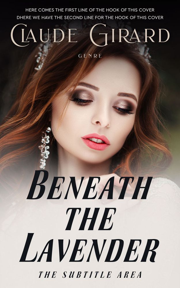 Front view of Zeus #29785 - Premade Chick Lit Book Cover | BookCoverZone