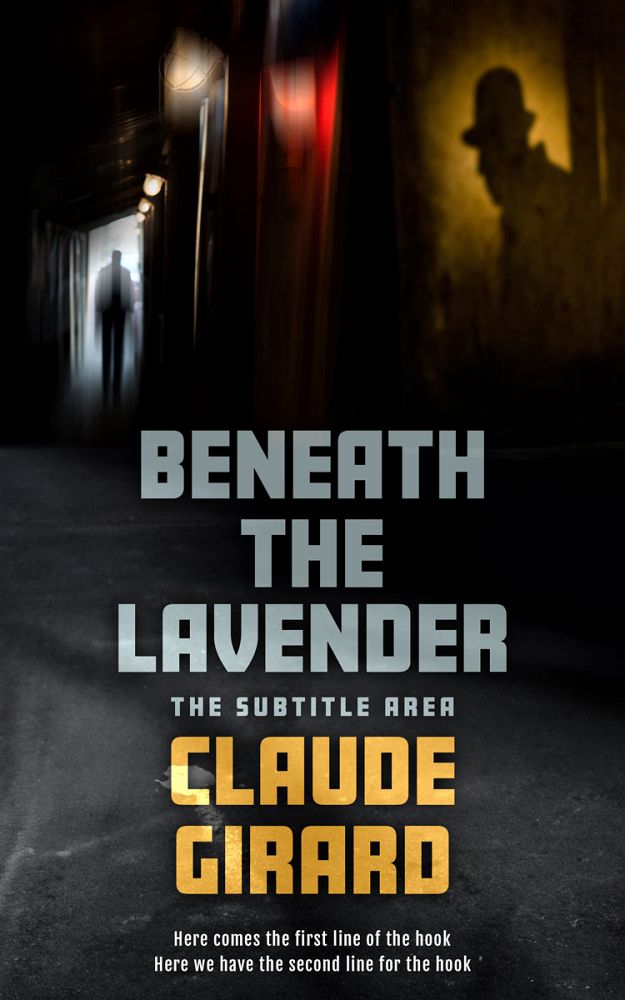 Front view of Cod Gray #29939 - Premade Mystery & Thriller & Suspense Book Cover | BookCoverZone