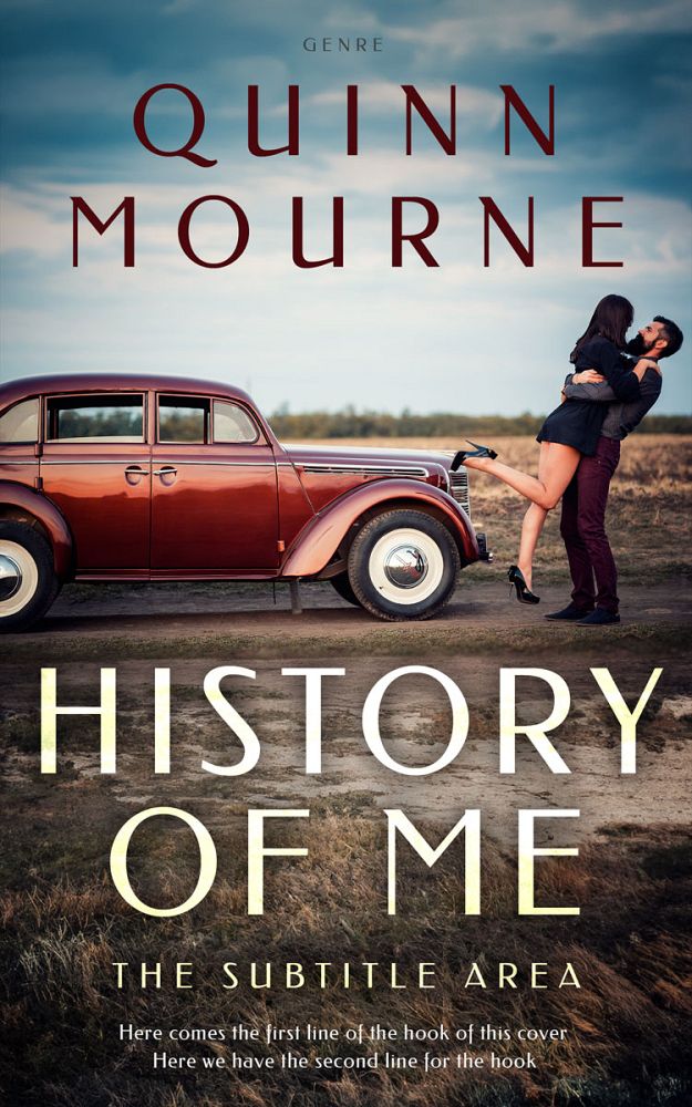 Front view of Dune #30116 - Premade Romance Book Cover | BookCoverZone