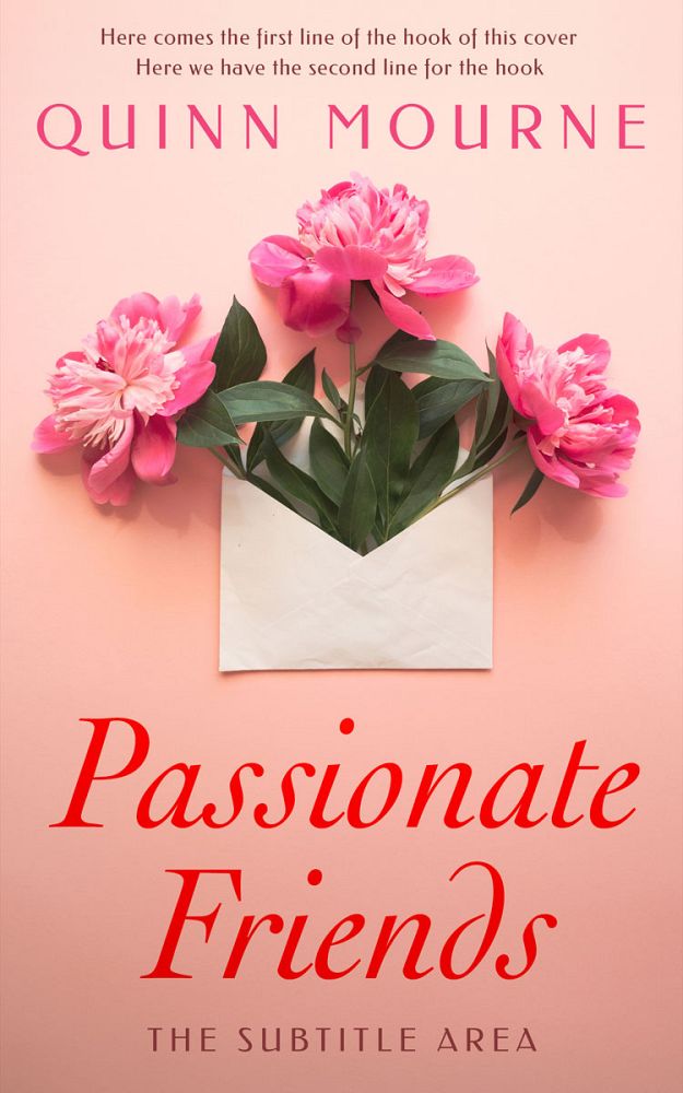 Front view of Mandys Pink #30150 - Premade Romance Book Cover | BookCoverZone