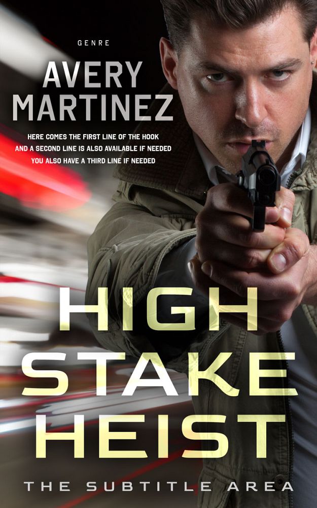 Front view of Cameo #30302 - Premade Mystery & Thriller & Suspense Book Cover | BookCoverZone