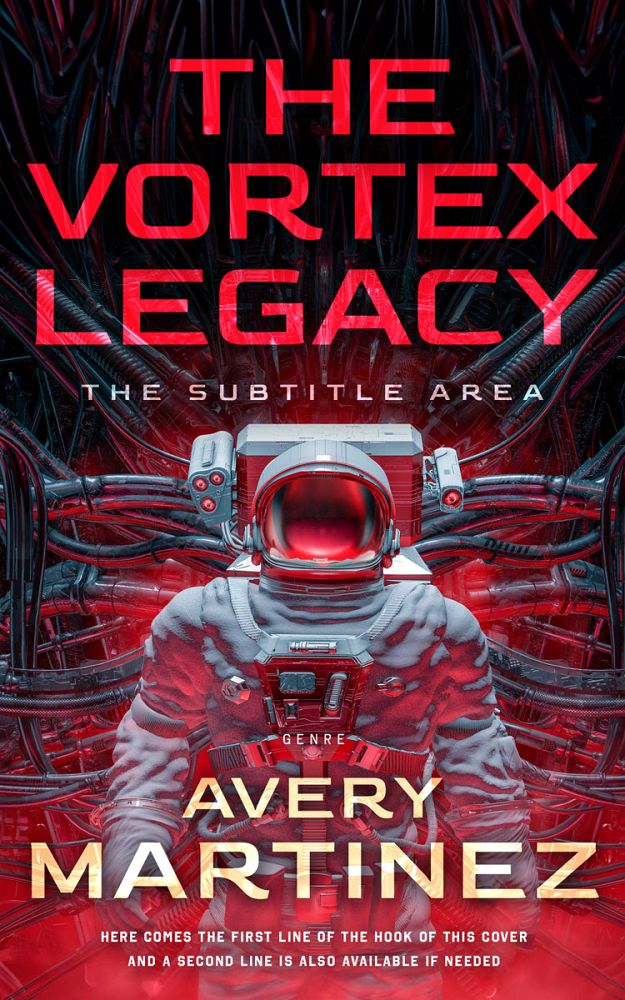 Front view of Gondola #30318 - Premade Science Fiction Book Cover | BookCoverZone