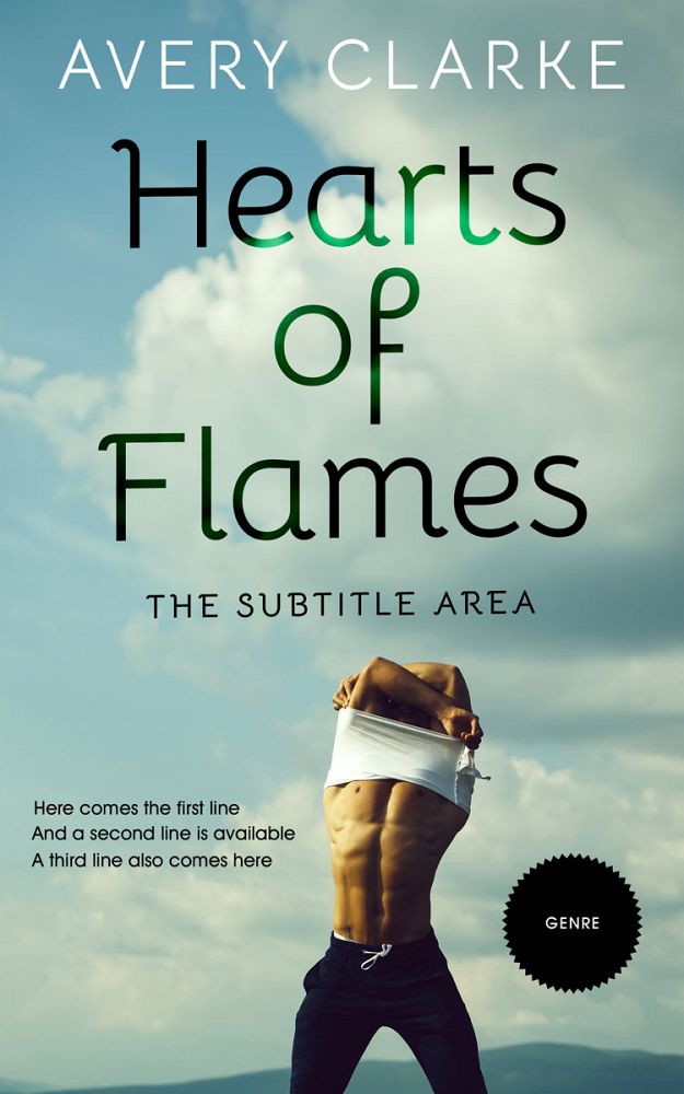 Front view of Summer Green #30412 - Premade Romance Book Cover | BookCoverZone