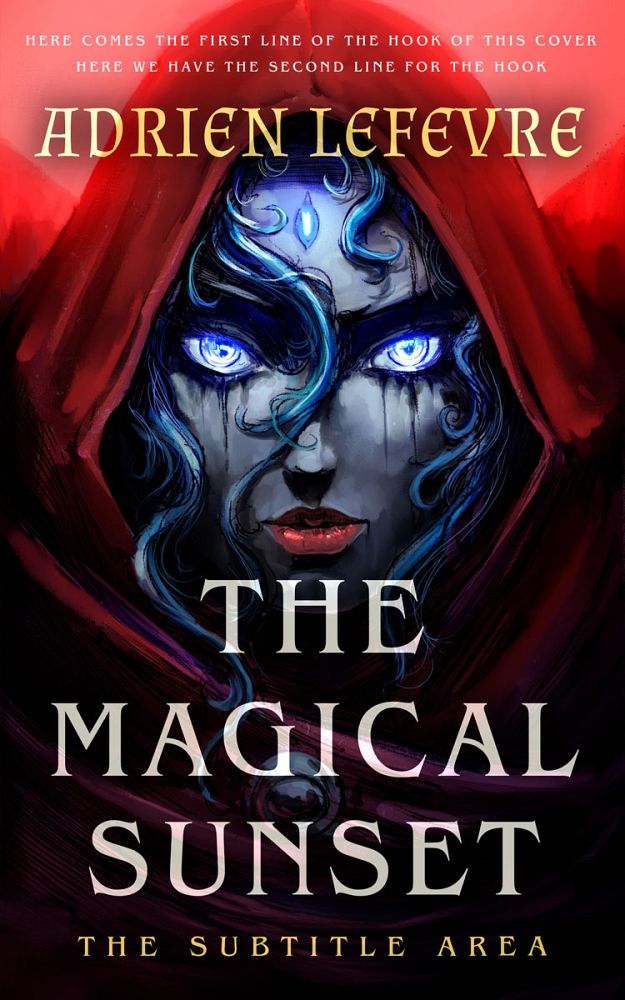 Front view of Japonica #30670 - Premade Fantasy Book Cover | BookCoverZone