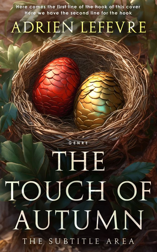 Front view of Oil #30685 - Premade Fantasy Book Cover | BookCoverZone