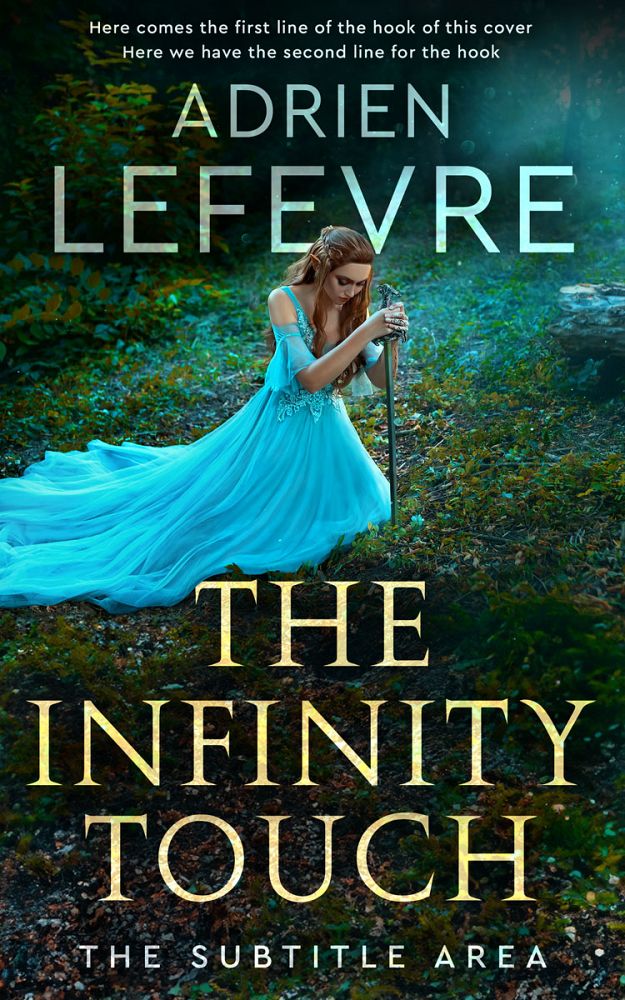 Front view of Racing Green #30701 - Premade Fantasy Book Cover | BookCoverZone