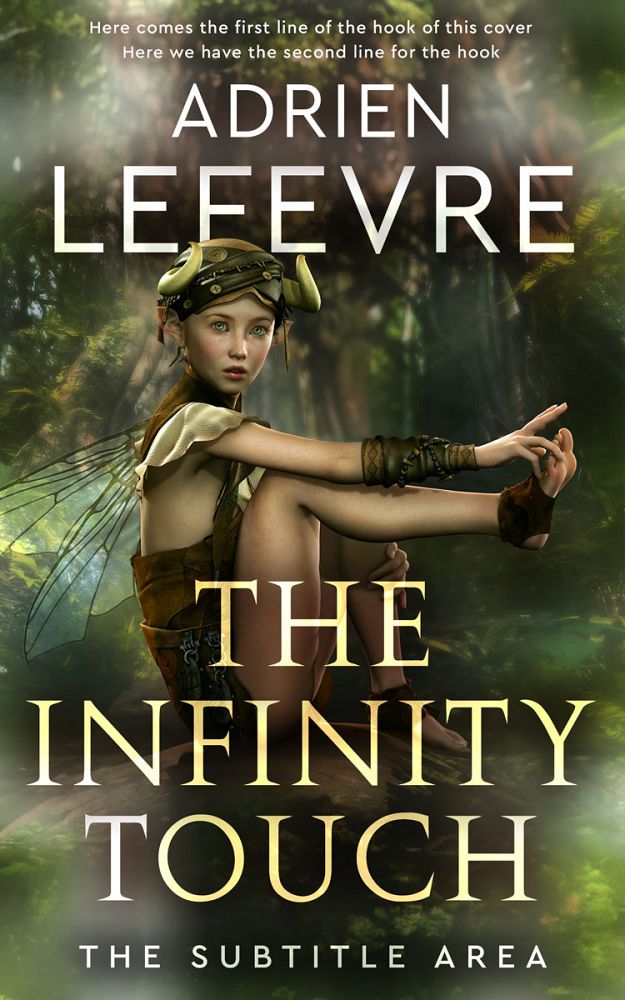 Front view of Rangitoto #30707 - Premade Fantasy Book Cover | BookCoverZone