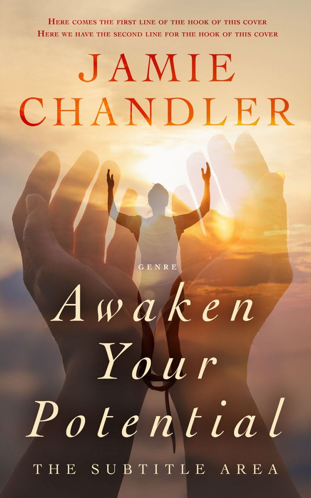 Front view of Tan #30766 - Premade Religion & Spirituality Book Cover | BookCoverZone