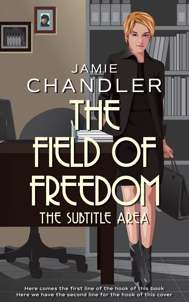 Front view of Dune #30930 - Premade Business Book Cover | BookCoverZone