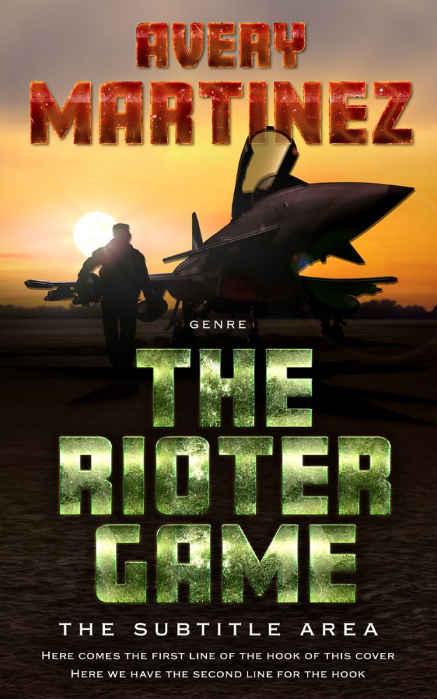 Front view of Oil #31242 - Premade Action & Adventure Book Cover | BookCoverZone