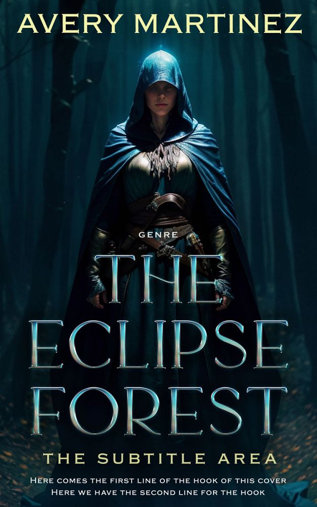 Front view of Firefly #31268 - Premade Fantasy Book Cover | BookCoverZone