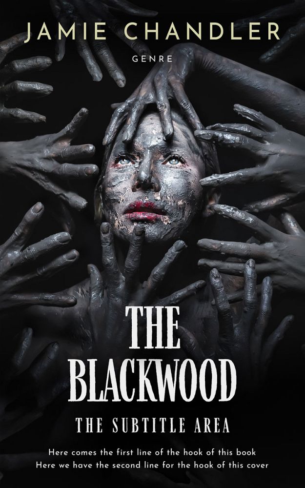Front view of Woodsmoke #31341 - Premade Surreal Book Cover | BookCoverZone