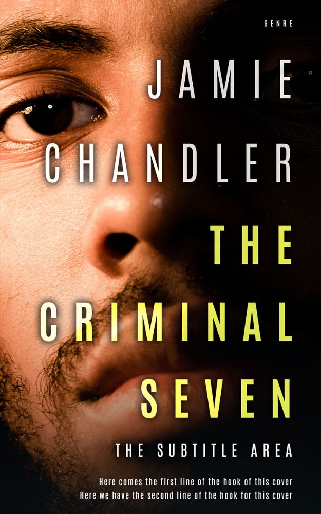 Front view of Crowshead #31469 - Premade Mystery & Thriller & Suspense Book Cover | BookCoverZone