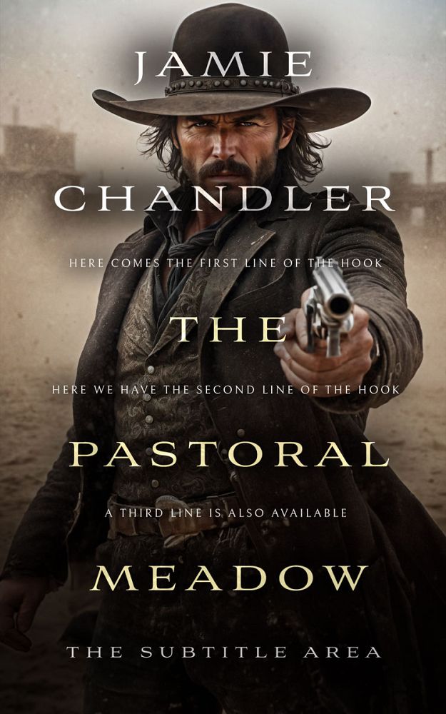Front view of Nomad #31498 - Premade Action & Adventure Book Cover | BookCoverZone