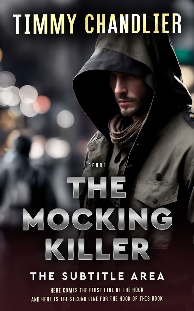 Front view of Thunder #31703 - Premade Mystery & Thriller & Suspense Book Cover | BookCoverZone