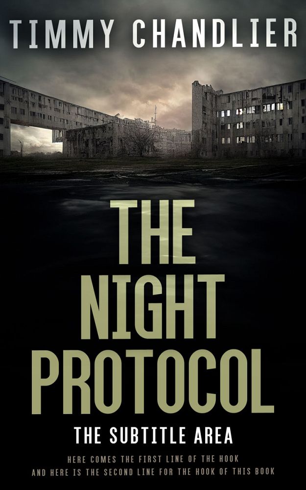 Front view of Tallow #31770 - Premade Apocalyptica Book Cover | BookCoverZone