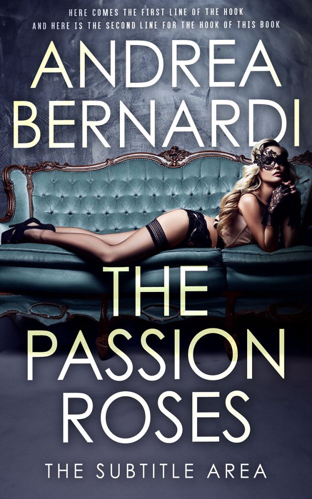 Front view of Charade #31806 - Premade Mystery & Thriller & Suspense Book Cover | BookCoverZone