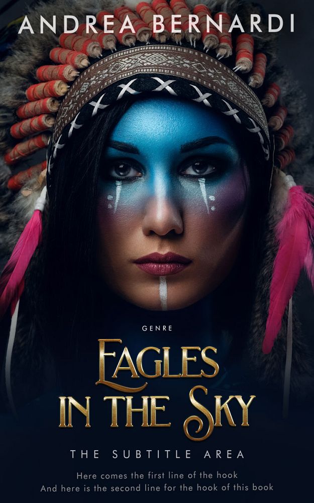 Front view of Bastille #31829 - Premade Fantasy Book Cover | BookCoverZone