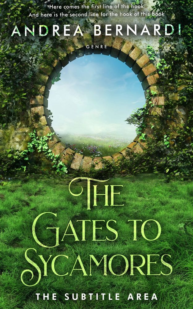 Front view of Mallard #31839 - Premade Fantasy Book Cover | BookCoverZone