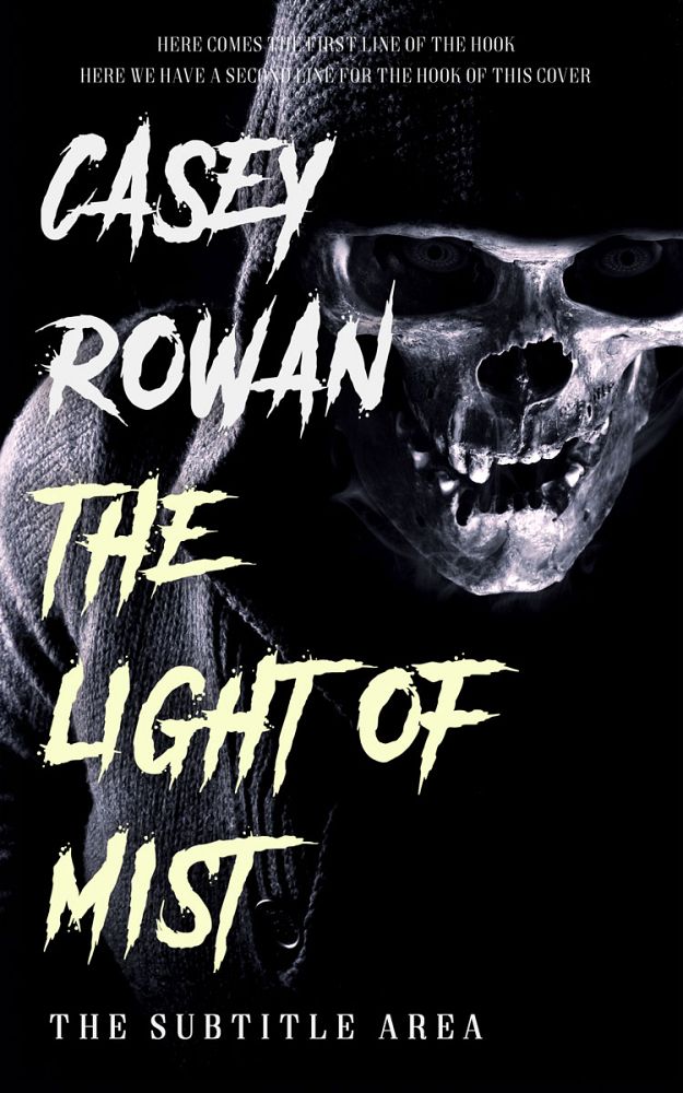 Front view of Moon Mist #31945 - Premade Horror Book Cover | BookCoverZone