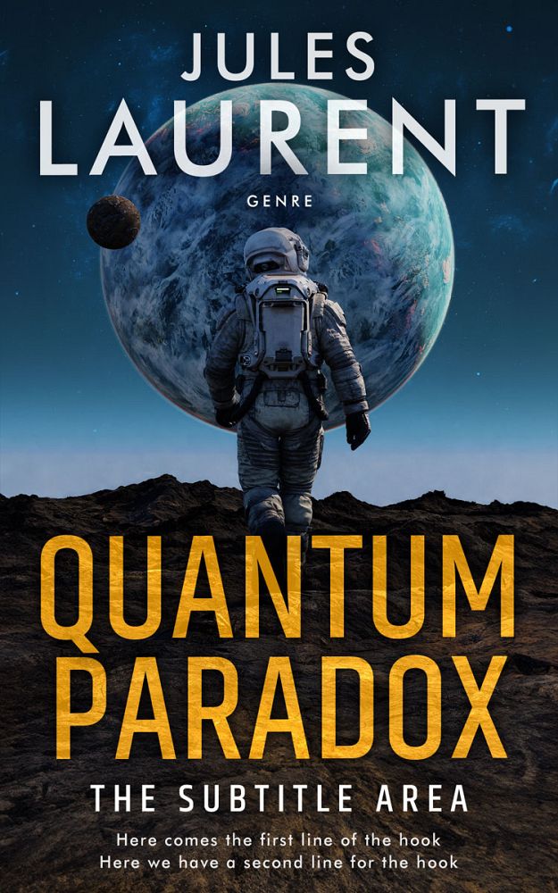 Front view of Mirage #32193 - Premade Science Fiction Book Cover | BookCoverZone