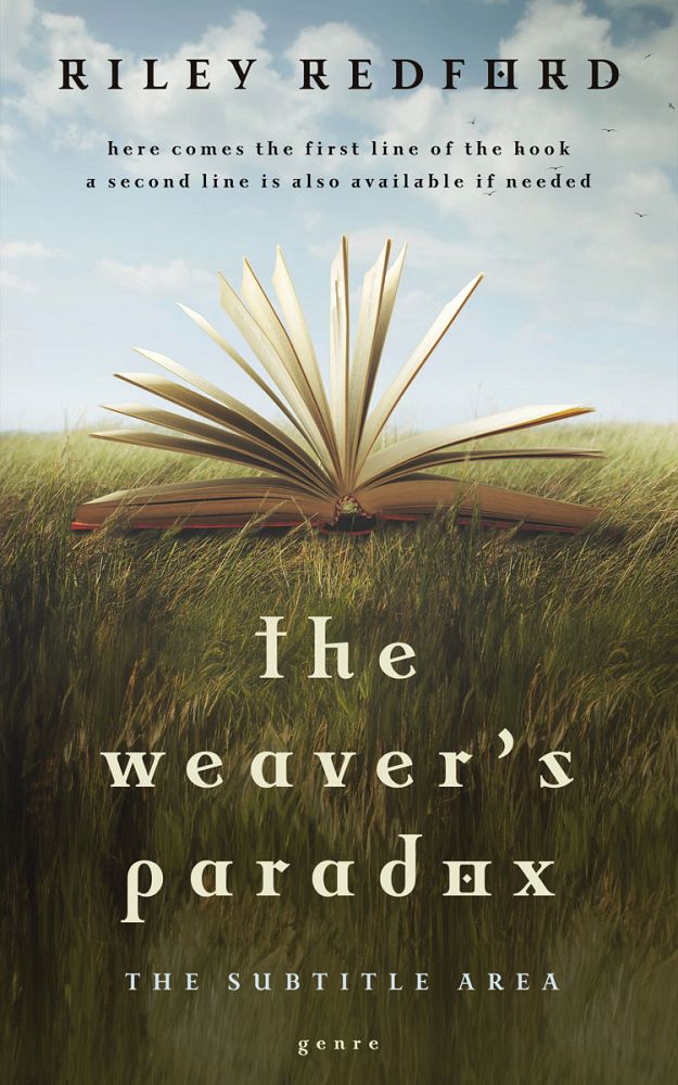 Front view of Tasman #32320 - Premade Poetry Book Cover | BookCoverZone