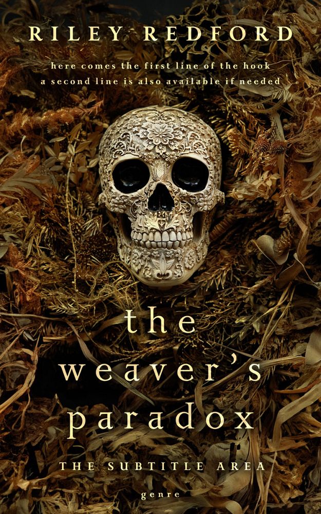 Front view of El Paso #32326 - Premade Horror Book Cover | BookCoverZone