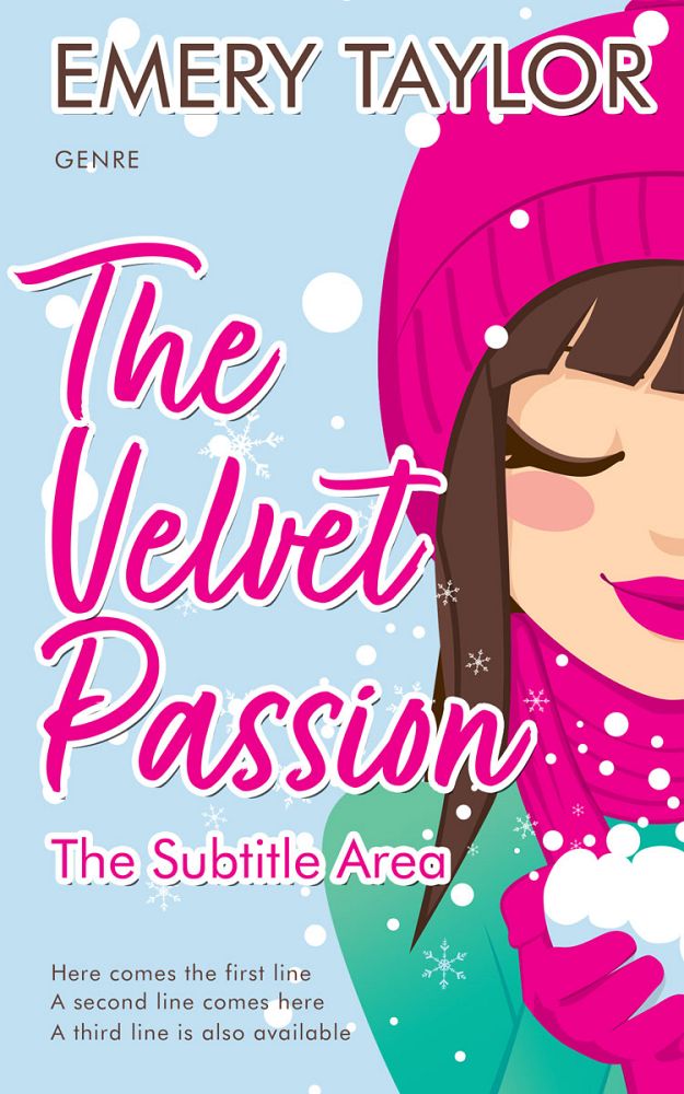 Front view of Red Violet #32532 - Premade Teen & Young Adult Book Cover | BookCoverZone