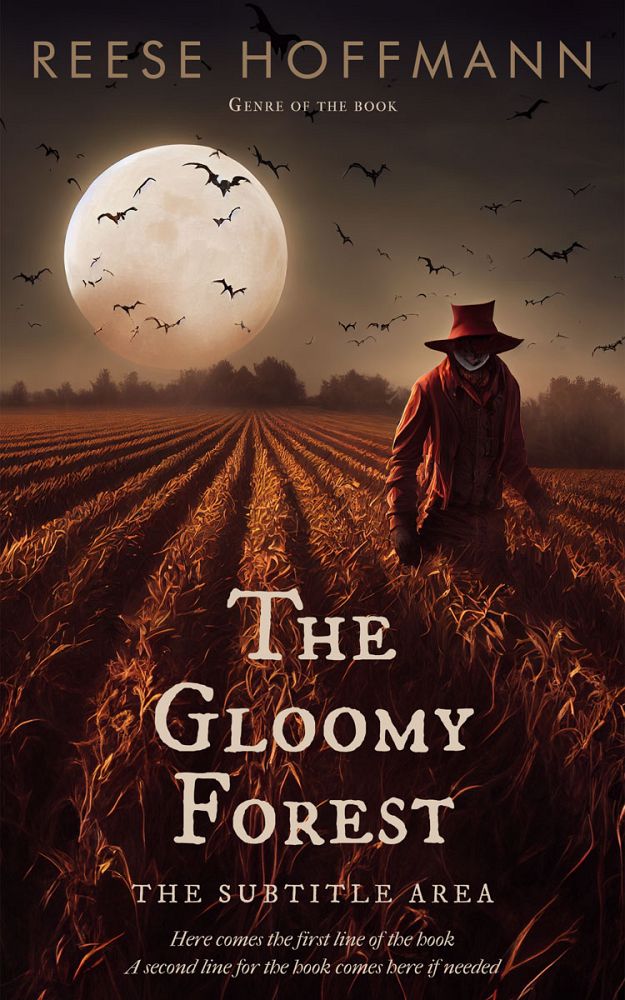 Front view of Eclipse #32551 - Premade Mystery & Thriller & Suspense Book Cover | BookCoverZone