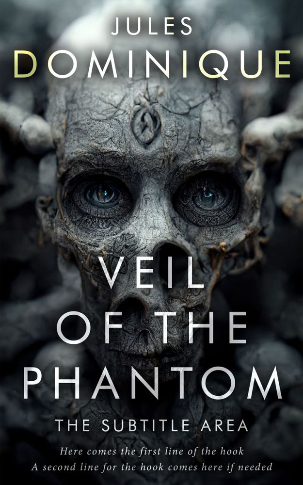 Front view of Shark #32571 - Premade Fantasy Book Cover | BookCoverZone