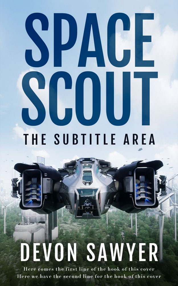 Front view of Big Stone #32693 - Premade Science Fiction Book Cover | BookCoverZone